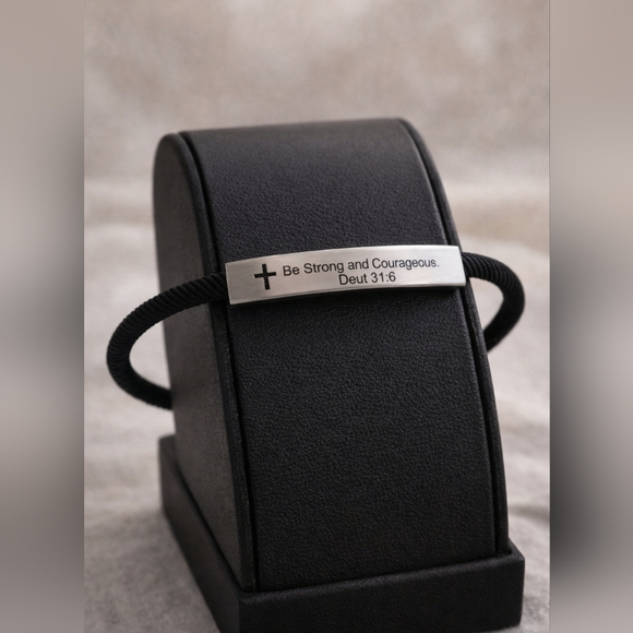 Other - 🙏Addressable spiritual bracelet for women are men Be strong and courageous